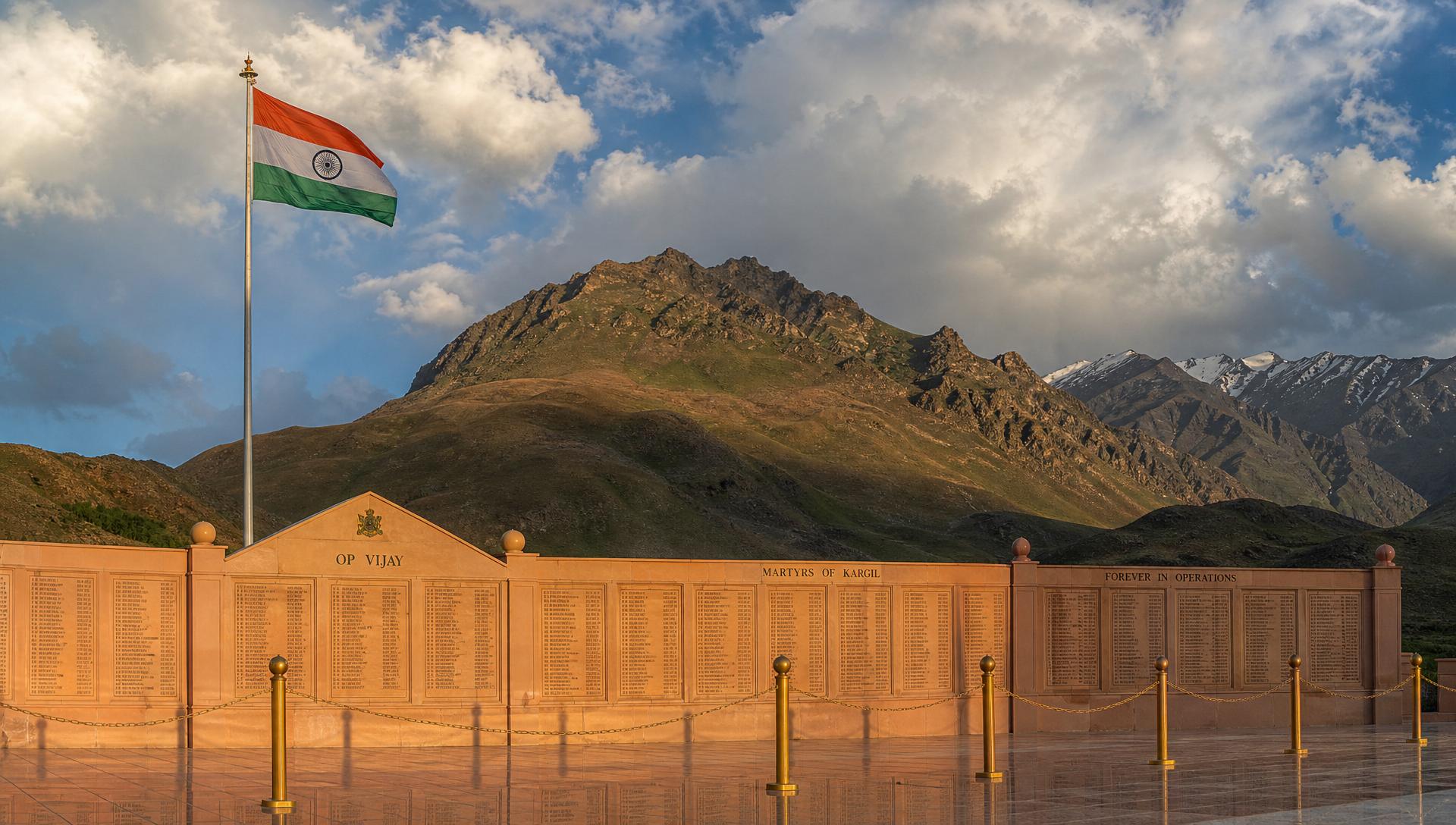 Drass War Memorial in Ladakh