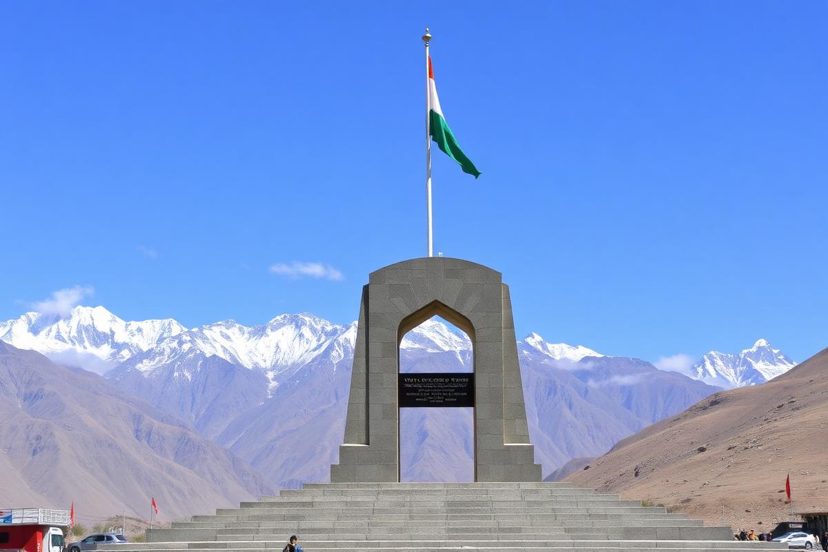 Drass War Memorial in Ladakh