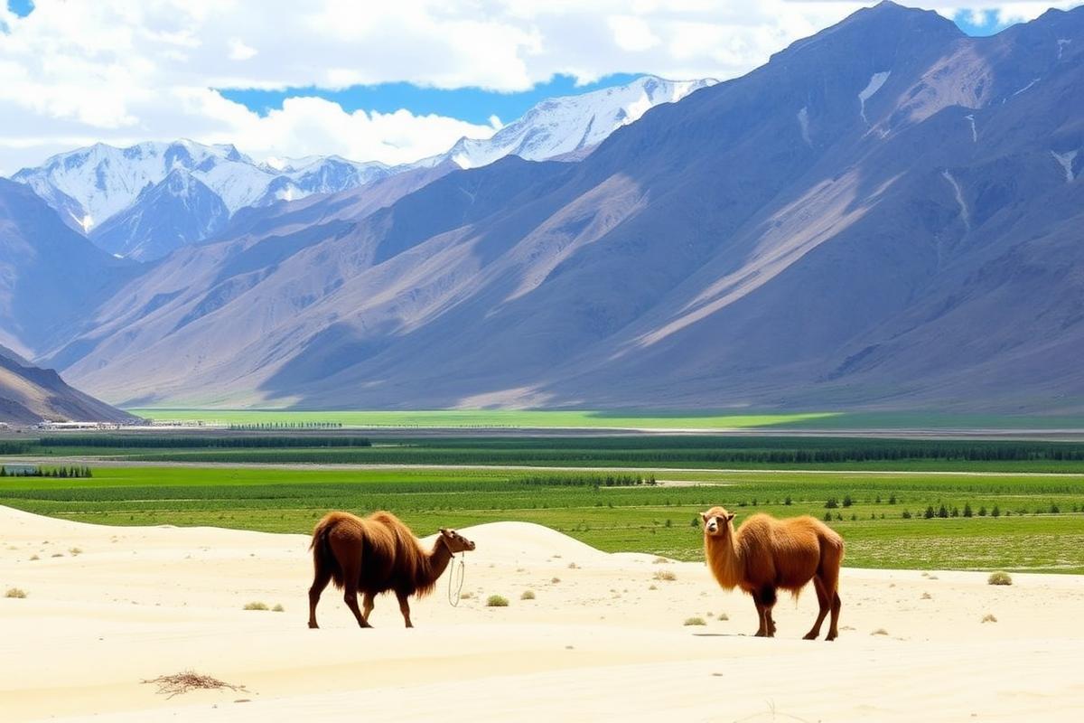 Nubra Valley in Ladakh